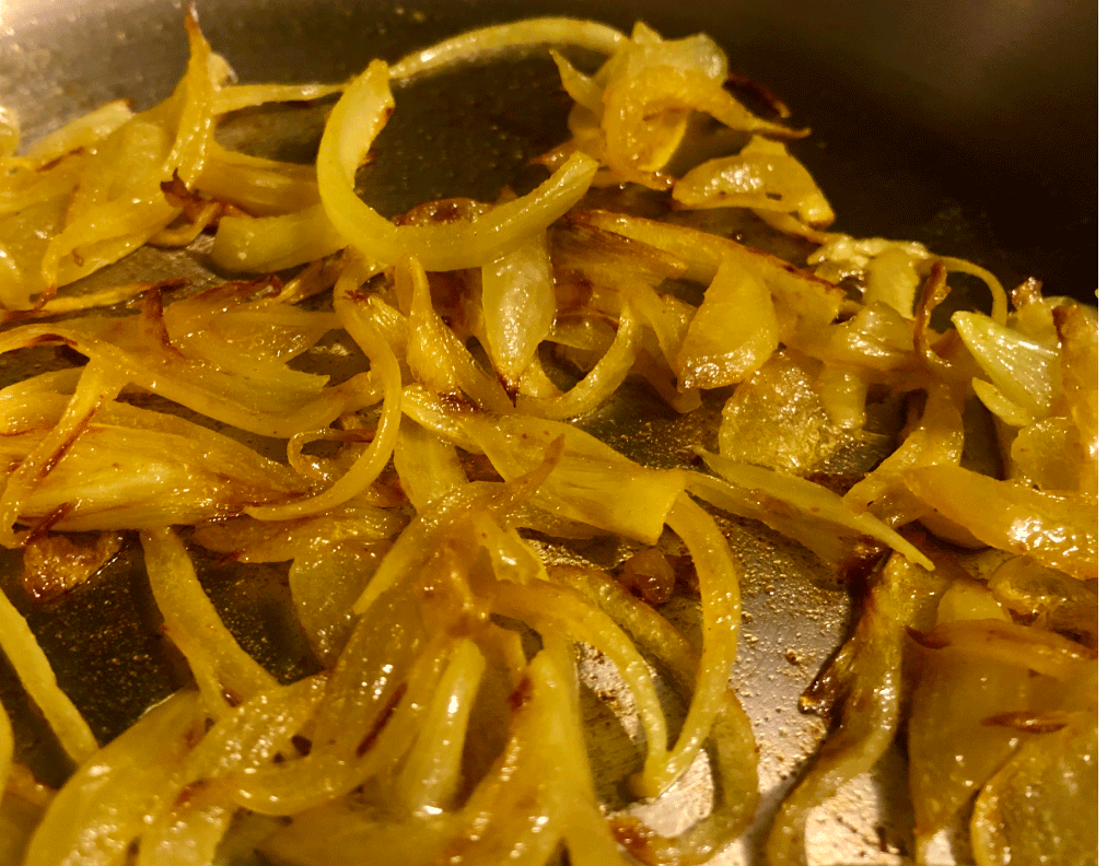 Caramelised Onions-turmeric