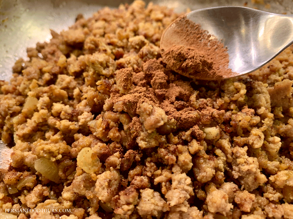 Minced Meat with Cinnamon