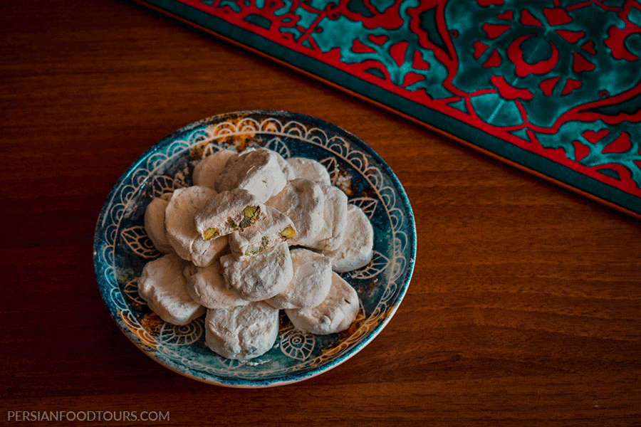 Persian sweet: Gaz