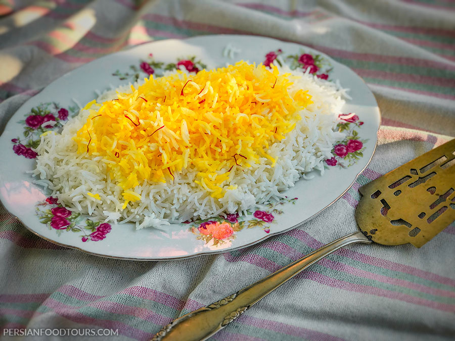 Chelow (Persian Steamed White Rice) Recipe