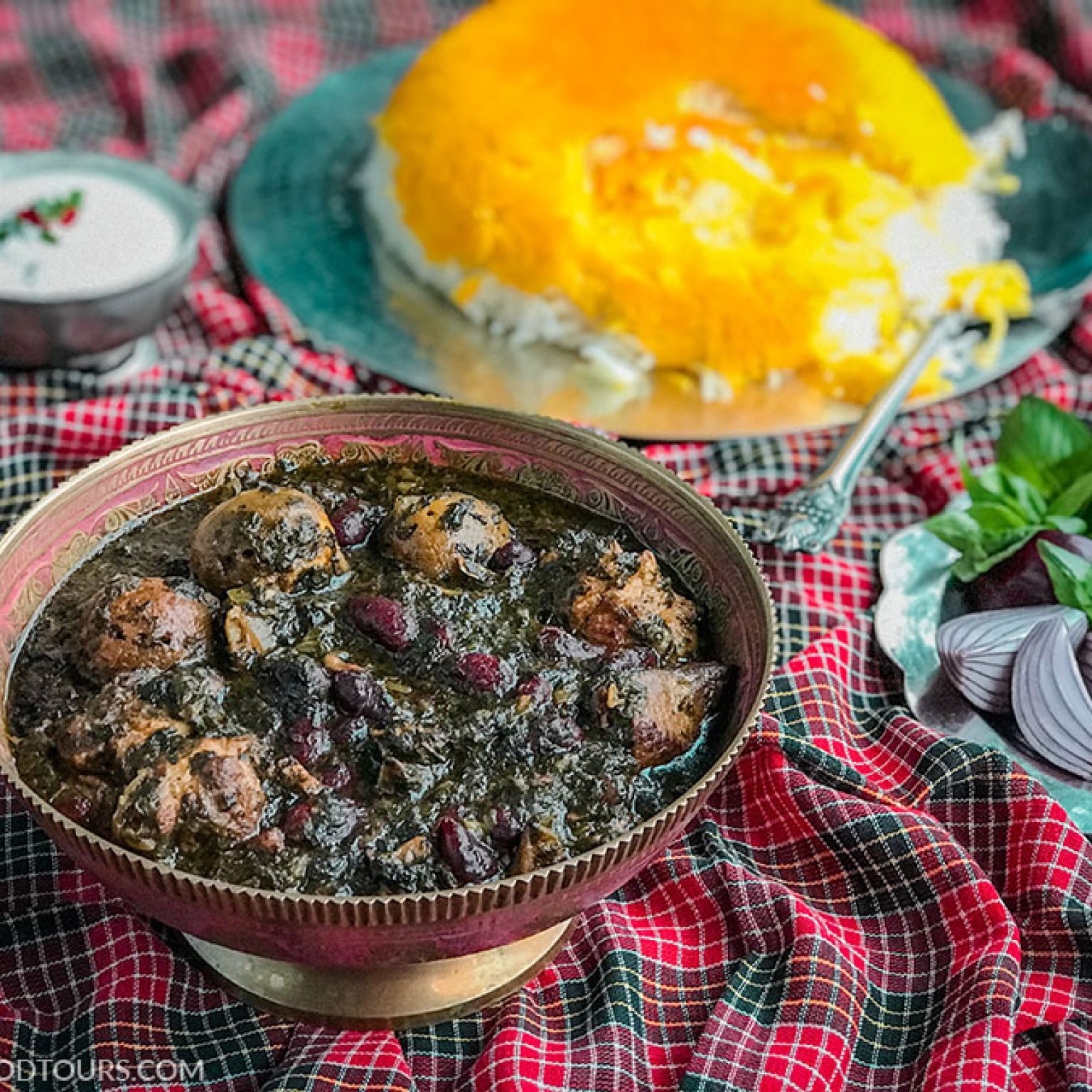Ghormeh Sabzi | Persian Herb Stew - Persian Food Tour
